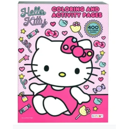 Livre de coloriages et d'activités Hello Kitty