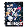 CARNET COUVERTURE RIGIDE A5 BLUE LOCK