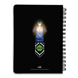 CARNET COUVERTURE RIGIDE A5 BLUE LOCK
