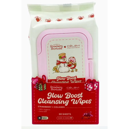 Lingettes démaquillantes Charlotte aux fraises