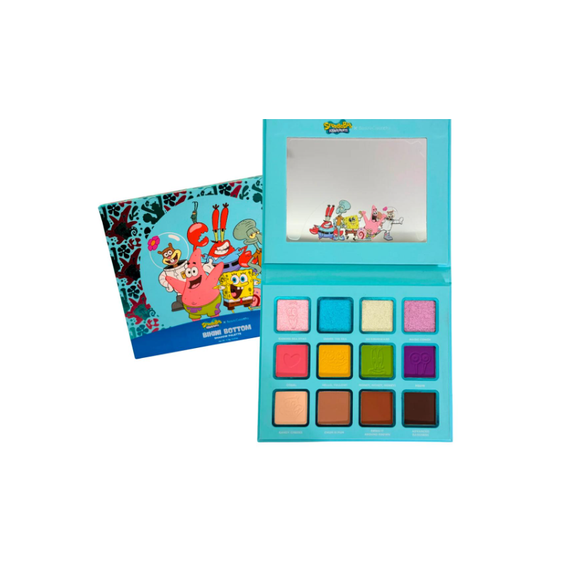 Palette de fards à paupières Bob l'Eponge