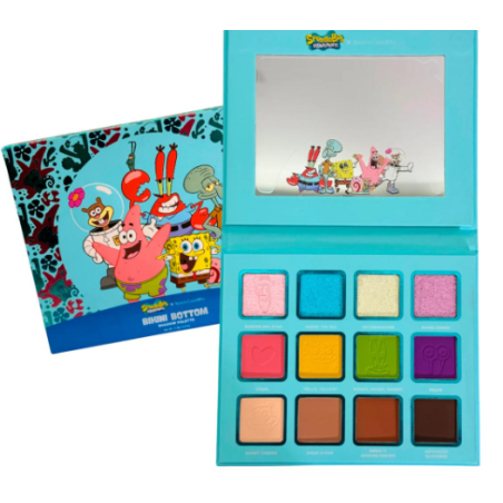 Palette de fards à paupières Bob l'Eponge