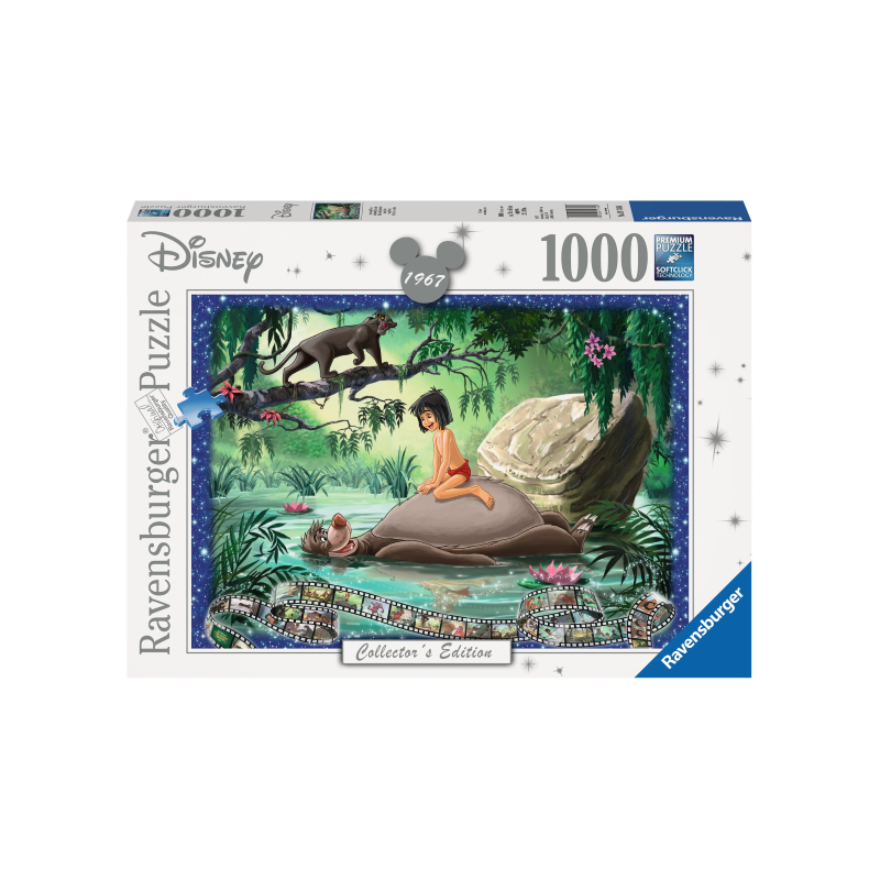 Puzzle Collector's Edition 1000P - LE LIVRE DE LA JUNGLE Disney