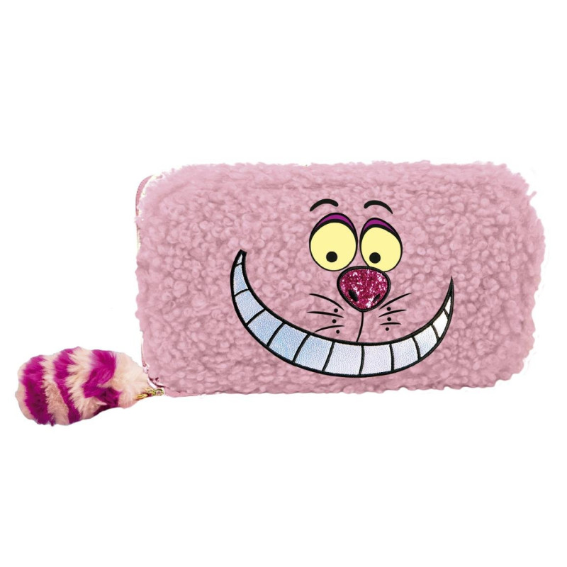 ALICE aux pays des merveilles disney- Chat du Cheshire - Portefeuille Fourrure