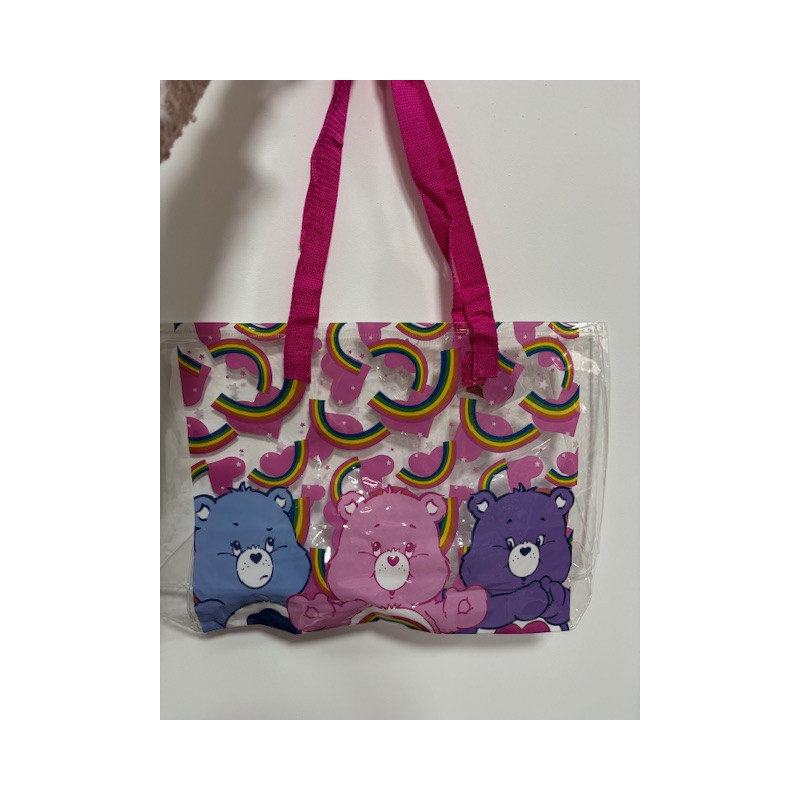 Sac cabas transparent personnages de Bisounours