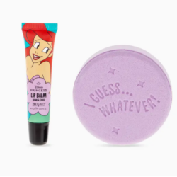 Coffret Boule de Bain Effervescente & Baume à Lèvres Ariel - Disney