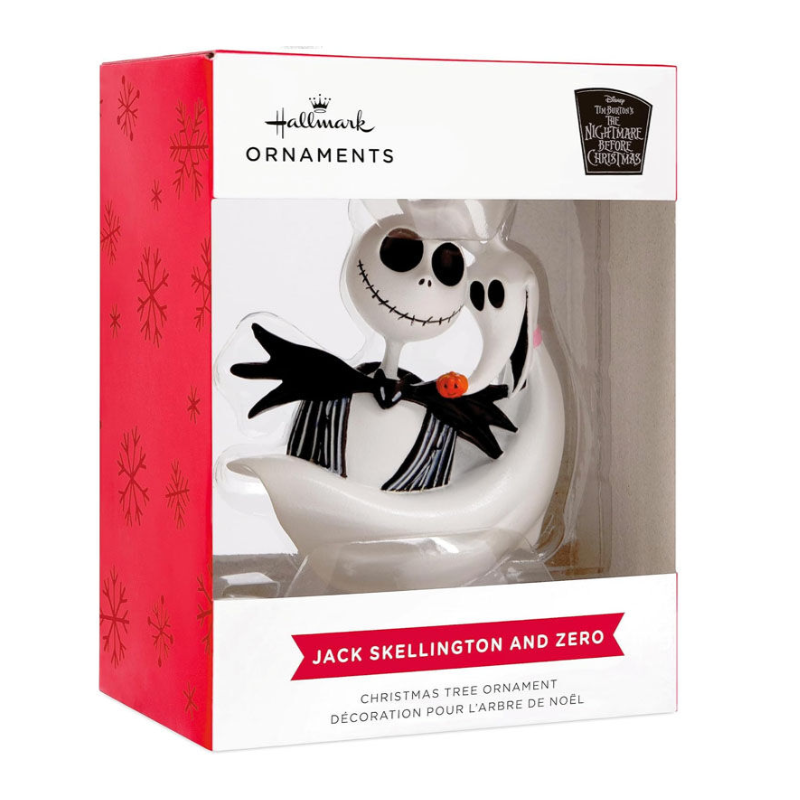 Figurine décorative Jack et Zero - NBX - Disney