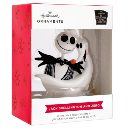 Figurine décorative Jack et Zero - NBX - Disney