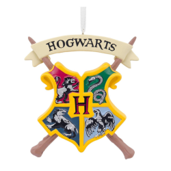 Figurine décorative blason Poudlard - Harry Potter