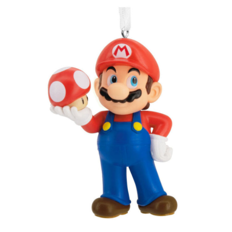 Figurine décorative Super Mario avec champignon