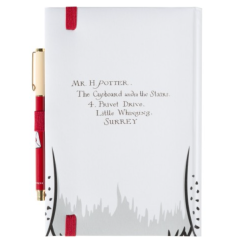 CARNET PREMIUM A5 AVEC STYLO HARRY POTTER HEDWIGE