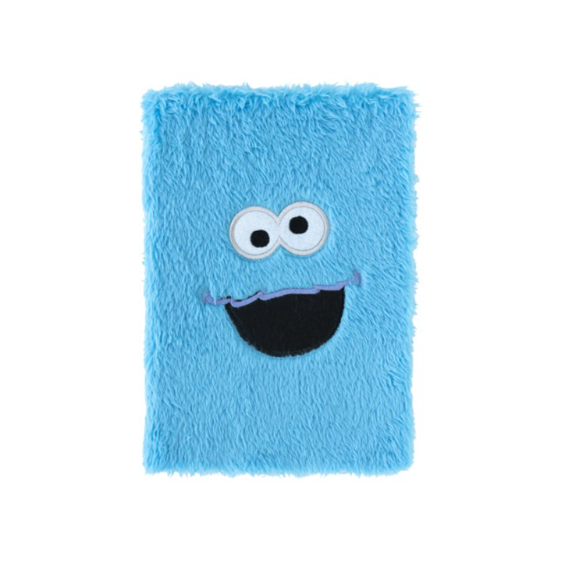 CARNET PREMIUM A5 EN PELUCHE SESAME STREET