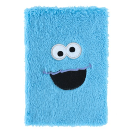 CARNET PREMIUM A5 EN PELUCHE SESAME STREET