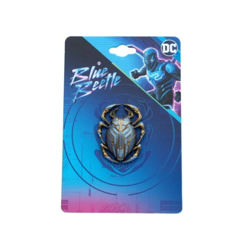 PIN 3D DC COMICS BLUE BEETLE SCARABEE BLEU