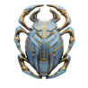 PIN 3D DC COMICS BLUE BEETLE SCARABEE BLEU