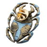 PIN 3D DC COMICS BLUE BEETLE SCARABEE BLEU