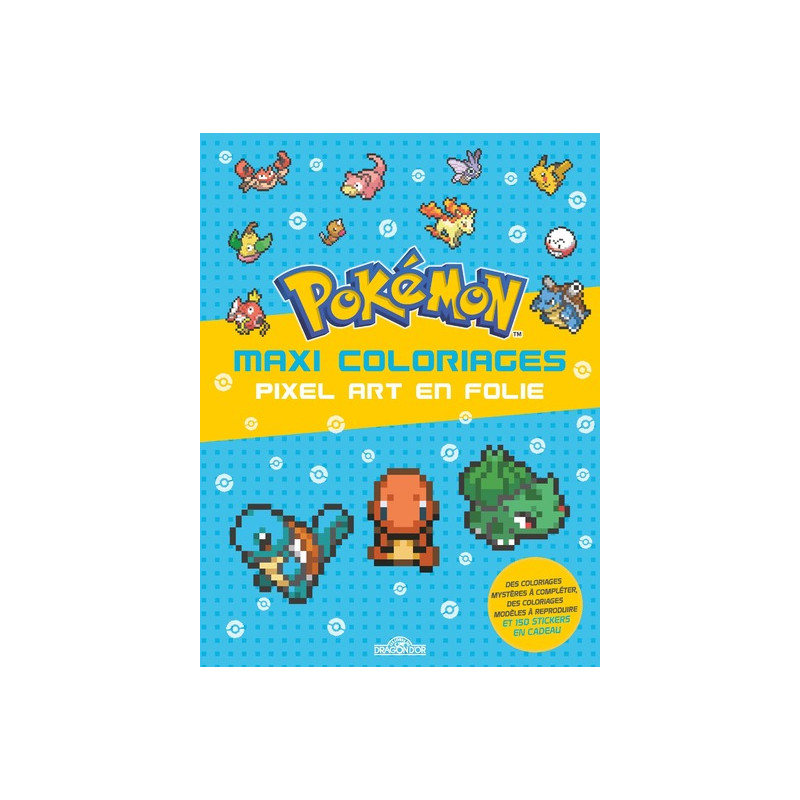 LIVRE DE COLORIAGE POKEMON