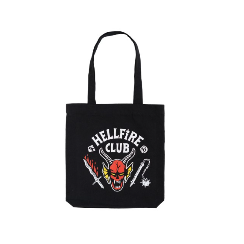 TOTE BAG STRANGER THINGS HELLFIRE CLUB