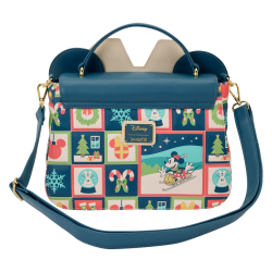 DISNEY - Mickey & Minnie "Holiday" - Sac bandoulière Loungefly