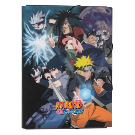 CHEMISE CARTONNEE A RABATS NARUTO