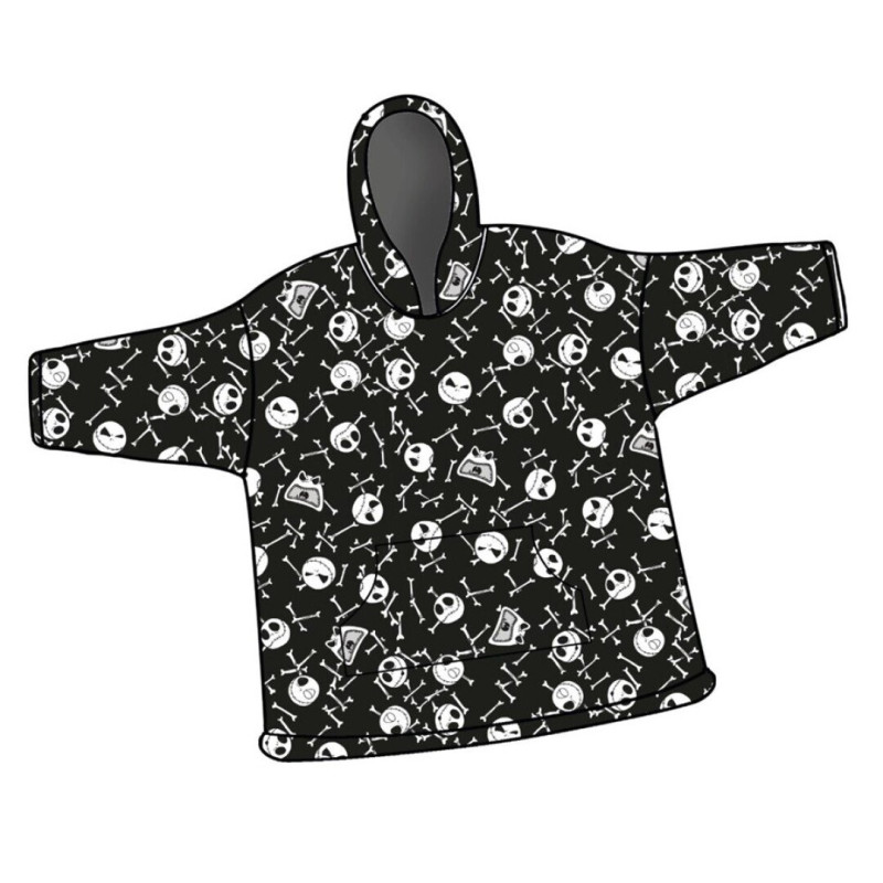 Sweat Poncho Jack Etrange Noël - Disney ADULTE