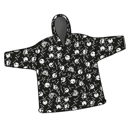 Sweat Poncho Jack Etrange Noël - Disney ADULTE