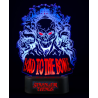 LAMPE DE TABLE À LED STRANGER THINGS BAD TO THE BONE