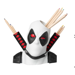 POT À CRAYONS MARVEL DEADPOOL TRAJE X-FORCE