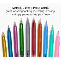 PACK DE 24 STYLOS GEL