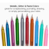 PACK DE 24 STYLOS GEL