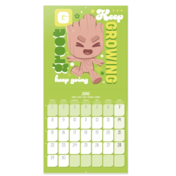 CALENDRIER 2026 30X30 MARVEL JE SUIS GROOT