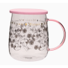 Mug en verre de collection classique Disney avec couvercle - Minnie
