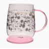 Mug en verre de collection classique Disney avec couvercle - Minnie