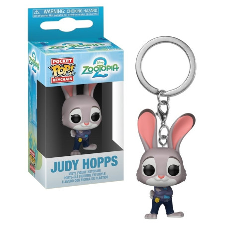 ZOOTOPIE 2 - Pocket Pop porte-clés - Judy Hopps disney