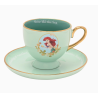 Tasse et Soucoupe de Thé Princesse Pastel Disney - Ariel