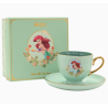 Tasse et Soucoupe de Thé Princesse Pastel Disney - Ariel