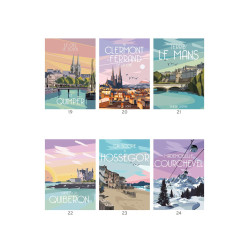 coloriage Escapades merveilleuses - Douce France