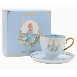 Tasse et soucoupe de thé Disney Pastel Princess - Cendrillon