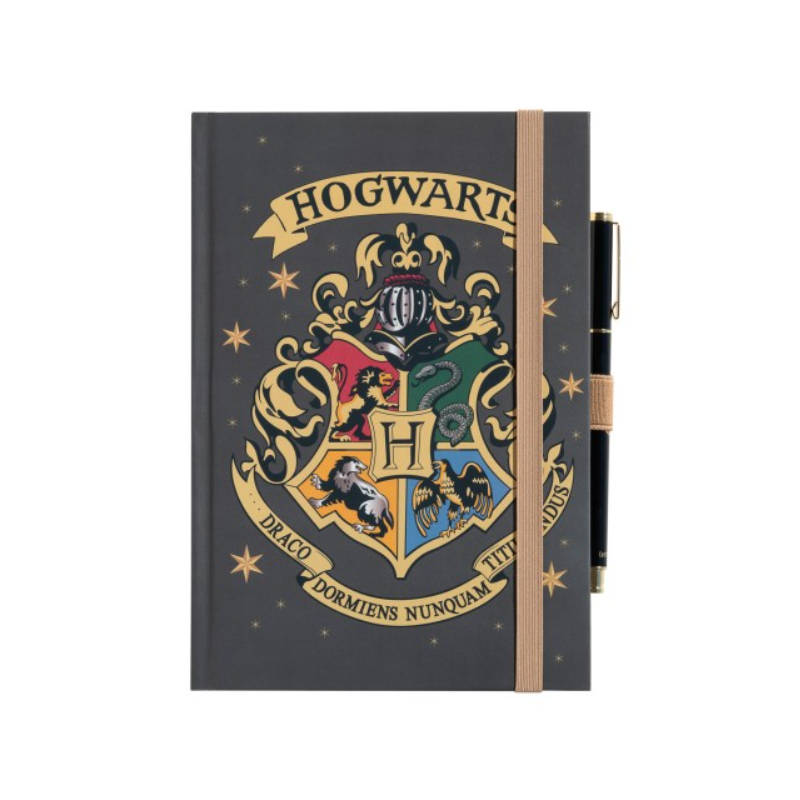 CARNET PREMIUM A5 AVEC STYLO HARRY POTTER POUDLARD