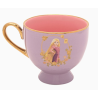 Tasse et soucoupe de thé princesse pastel Disney - Raiponce