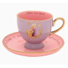 Tasse et soucoupe de thé princesse pastel Disney - Raiponce