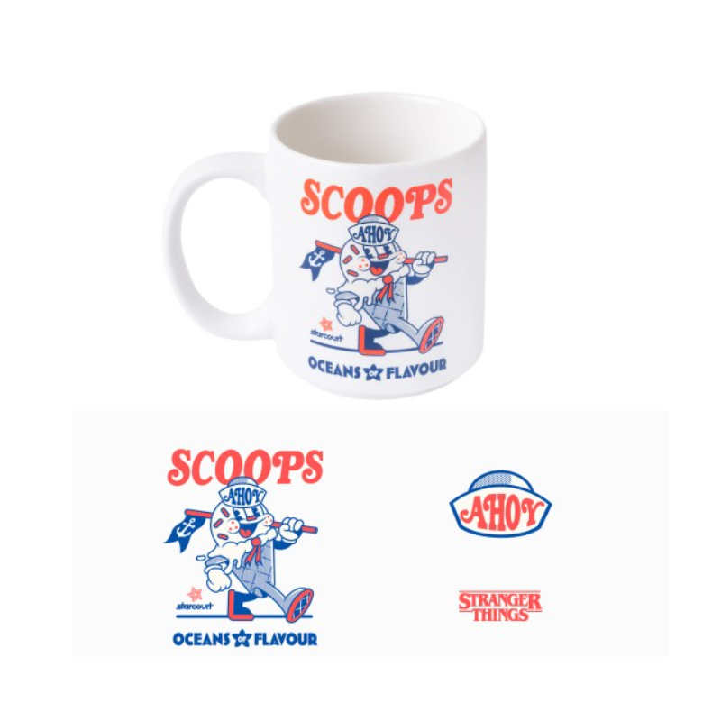 MUG STRANGER THINGS 1 Scoops Ahoy