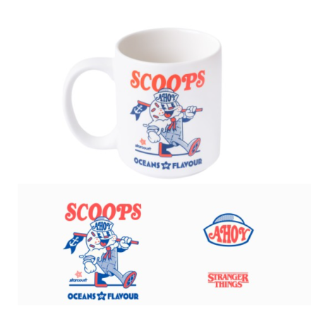 MUG STRANGER THINGS 1 Scoops Ahoy