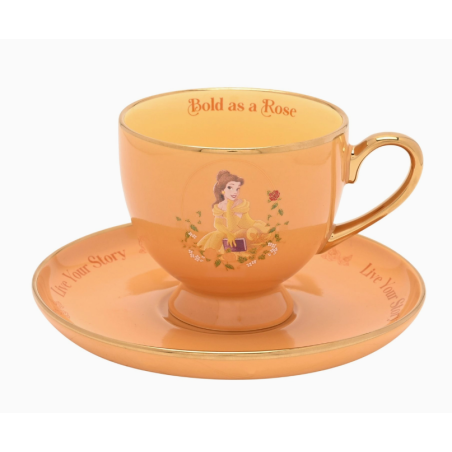 Tasse et soucoupe de thé Princesse Pastel Disney - Belle