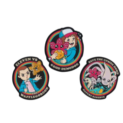 SET DE 3 PATCHES STRANGER...