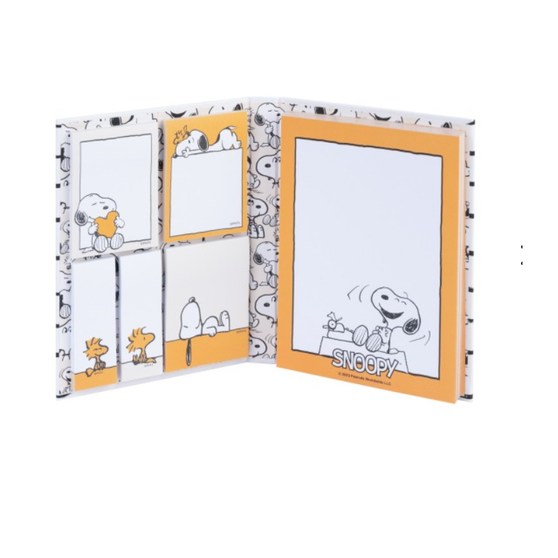 BLOC DE NOTES ADHÉSIVES SNOOPY LAZY DAYS