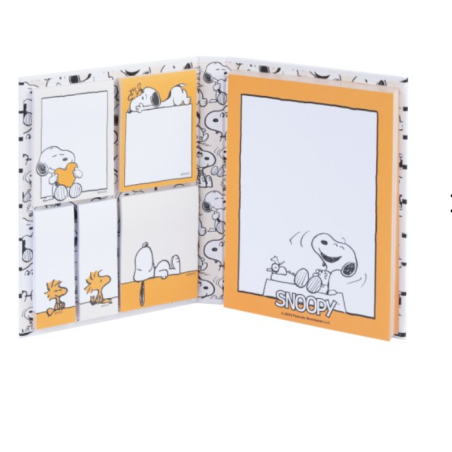 BLOC DE NOTES ADHÉSIVES SNOOPY LAZY DAYS