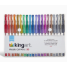 SET DE Stylos gel 20 couleurs métalliques