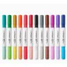 Feutres Acryliques à Double embout Ton 36 Stylos / 72 Couleurs KINGART