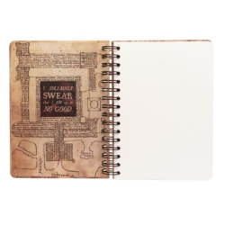 CARNET A5 CARTE DU MARAUDEUR - HARRY POTTER